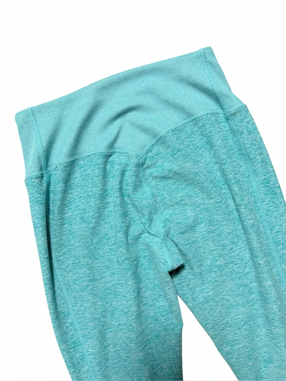 ALO High Waist Alosoft Lounge Legging in Bright Aqua Heather Size Small
